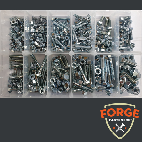 KIT BOLT/ NUT UNC G5 ZP